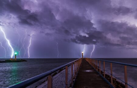 lightning storm