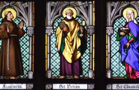 stained glass window
